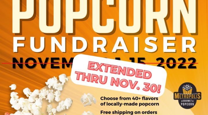 Popcorn fundraiser